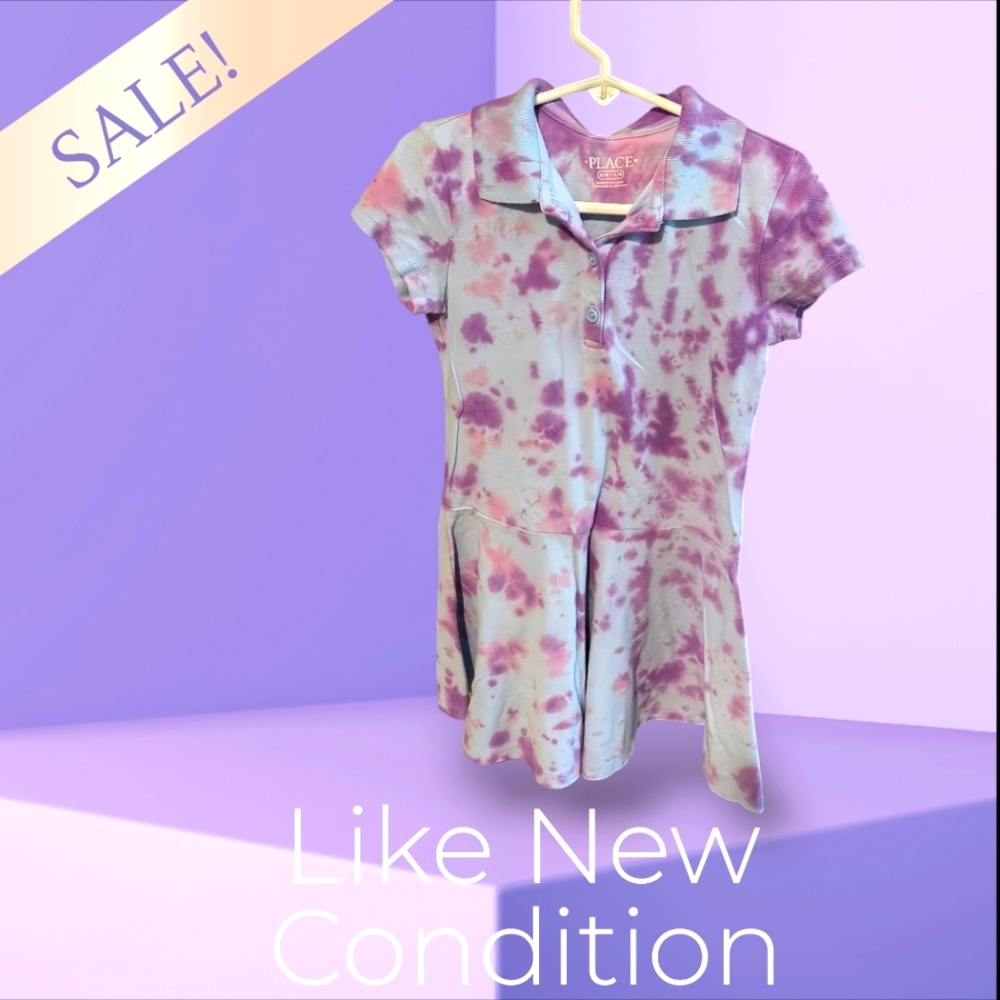 Kids Tie-Dye tennis Dress